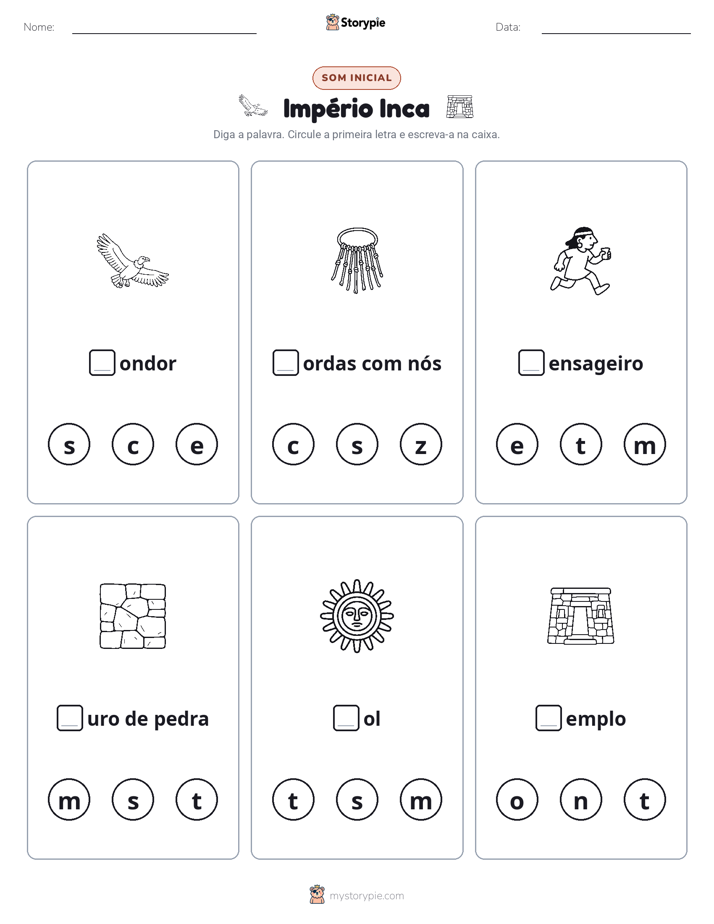 Sons Iniciais