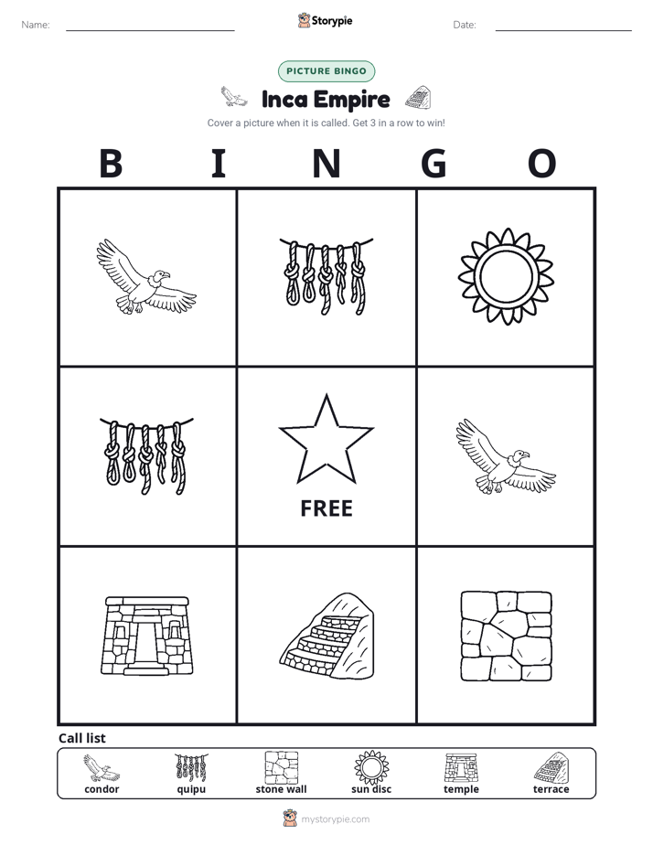 Picture Bingo