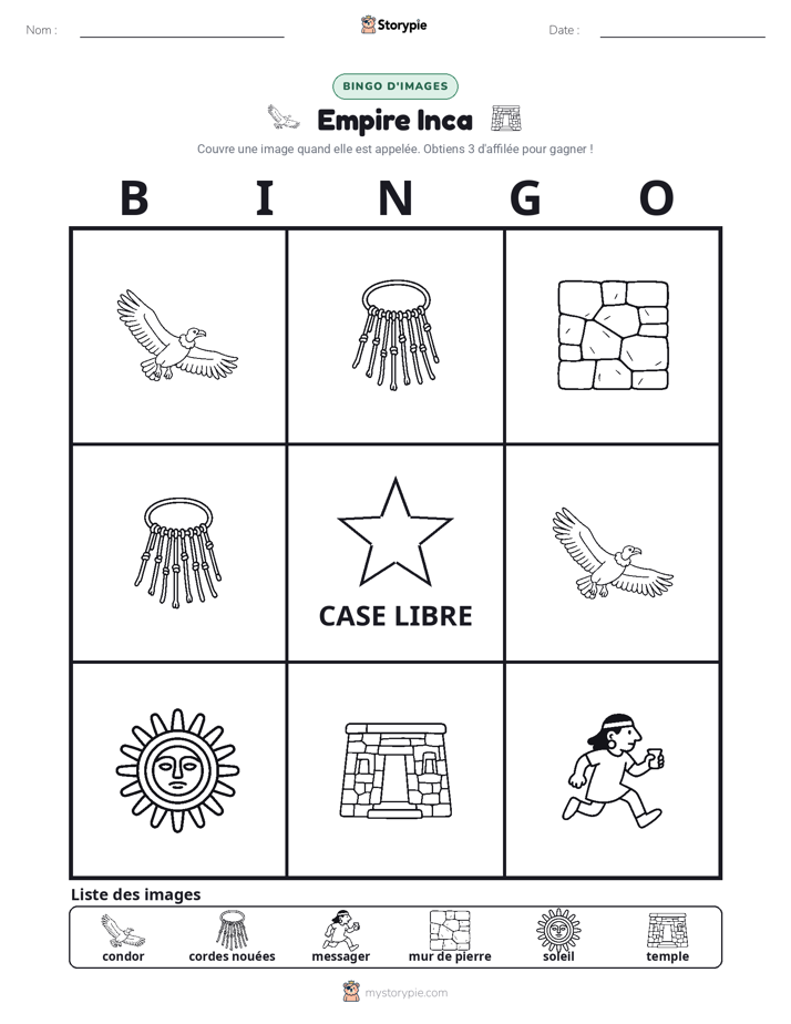 Bingo d'Images