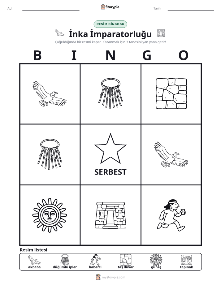 Resim Bingo