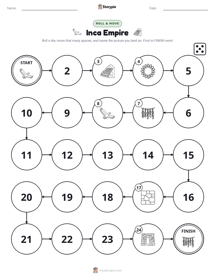 Roll & Move Game