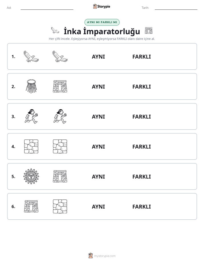 Aynı mı Farklı mı