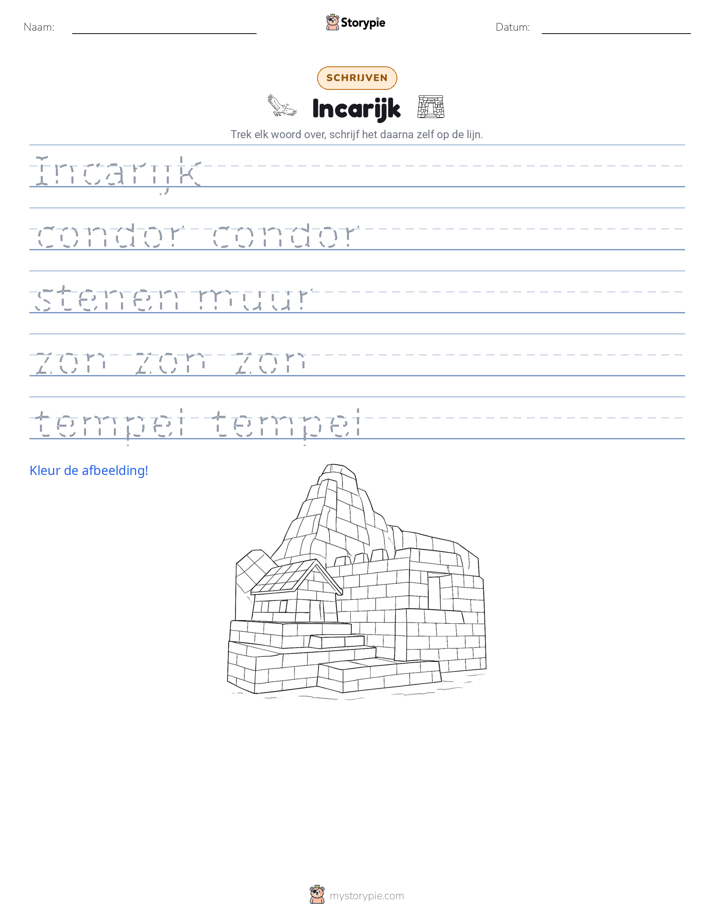 Schrijf Oefening