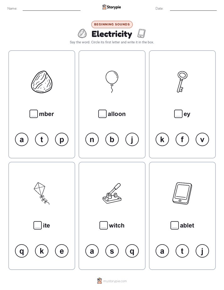 Beginning Sounds
