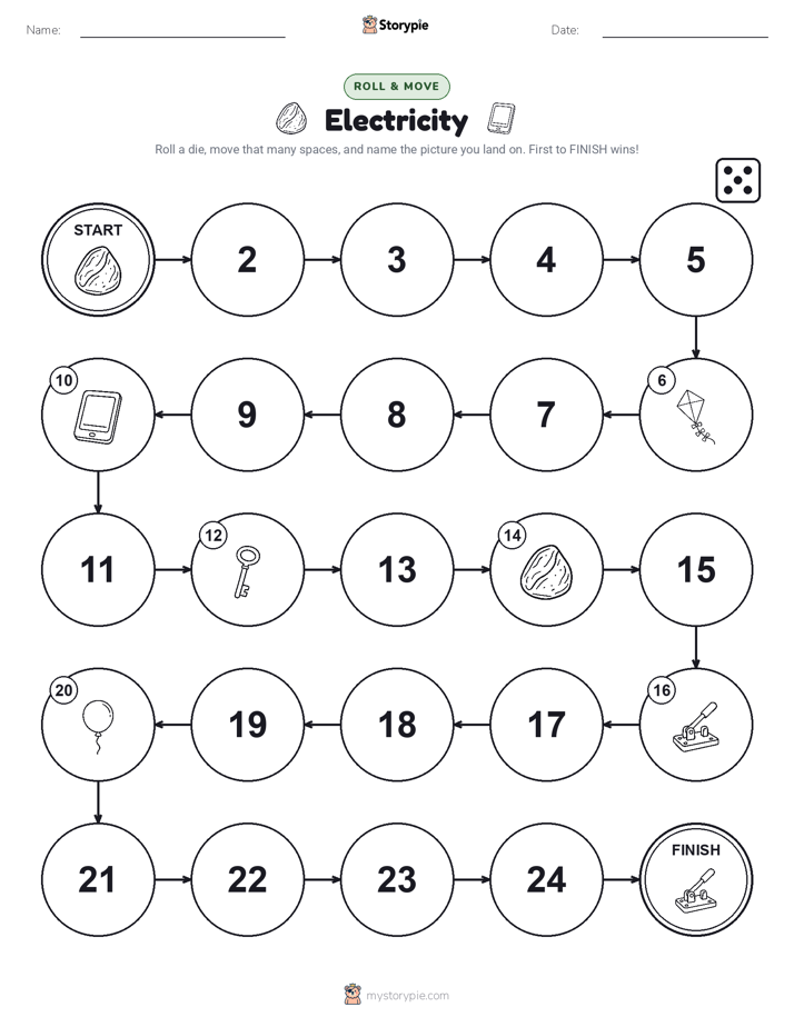 Roll & Move Game