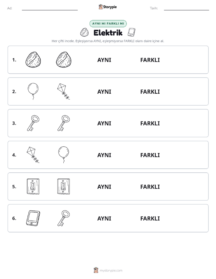 Aynı mı Farklı mı