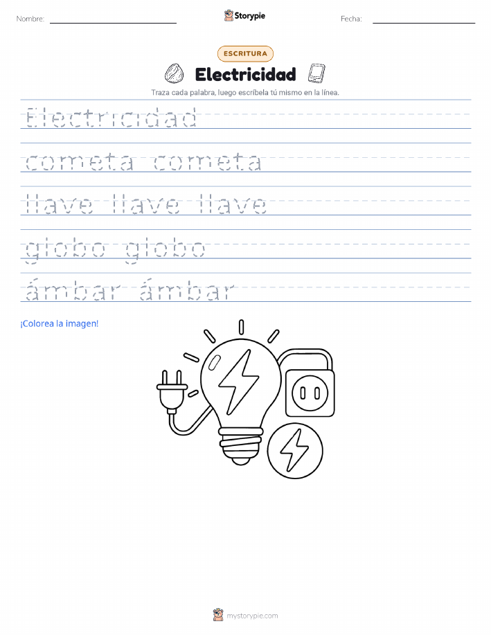 Práctica de Escritura