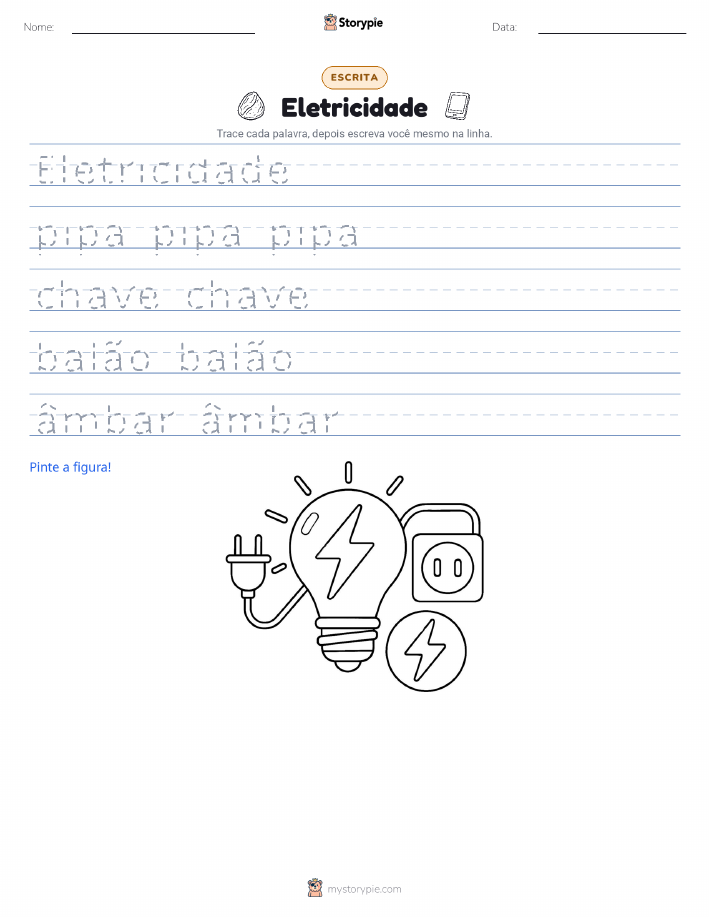 Prática de Escrita