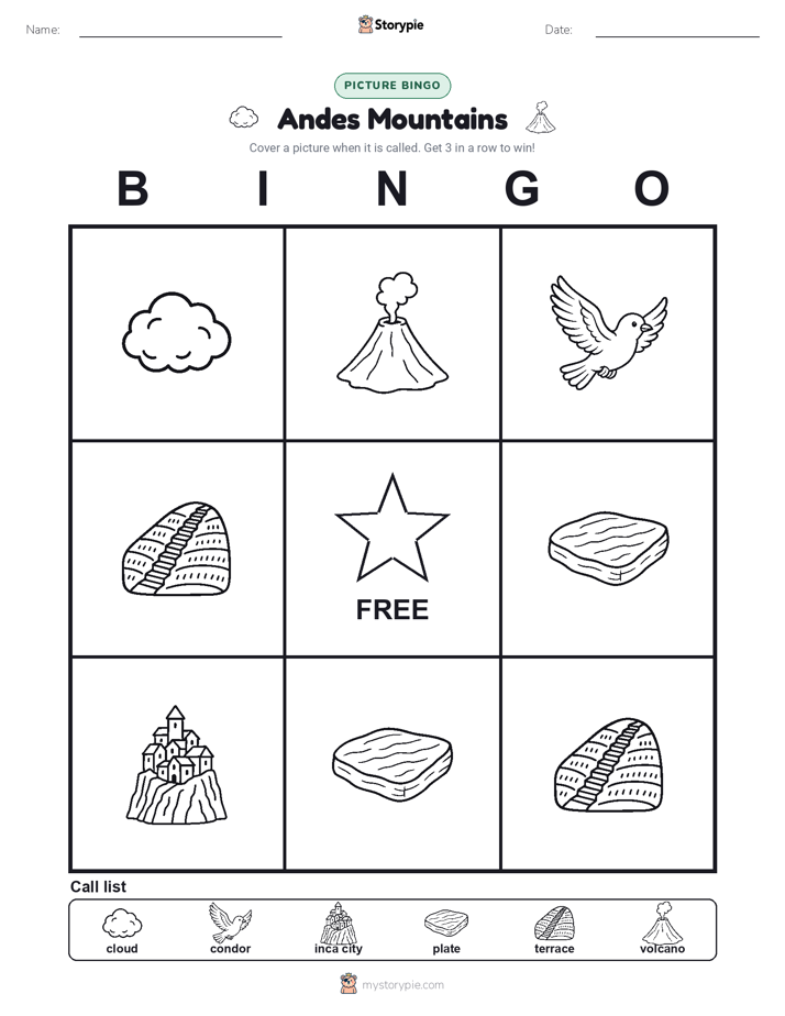 Picture Bingo