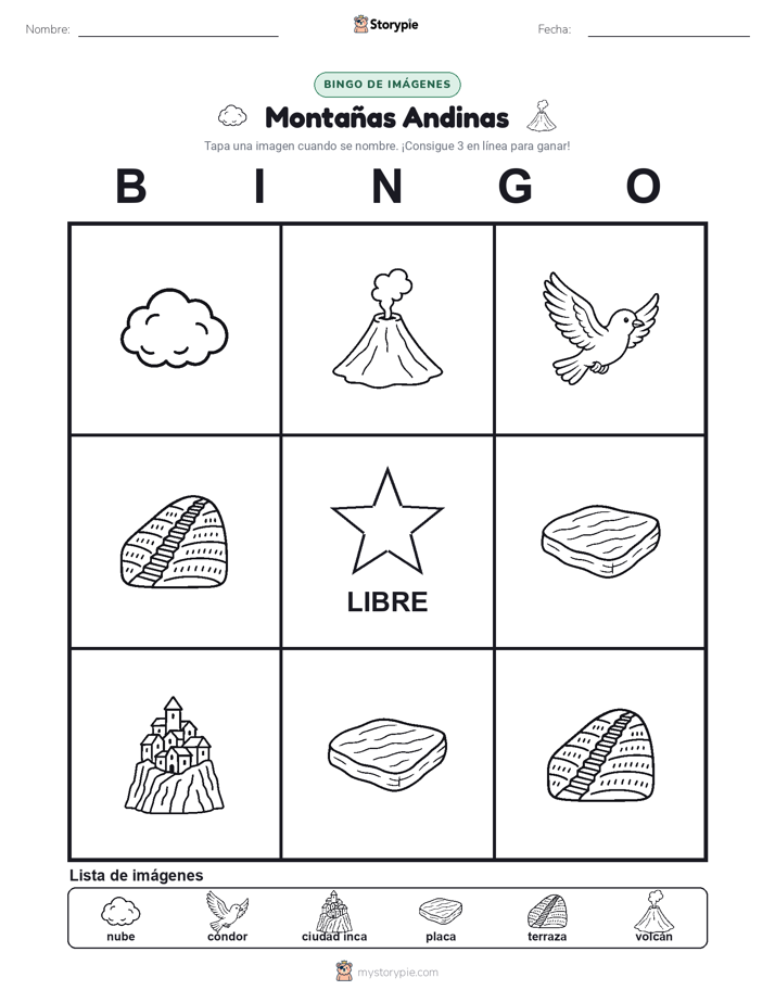 Bingo de Imágenes