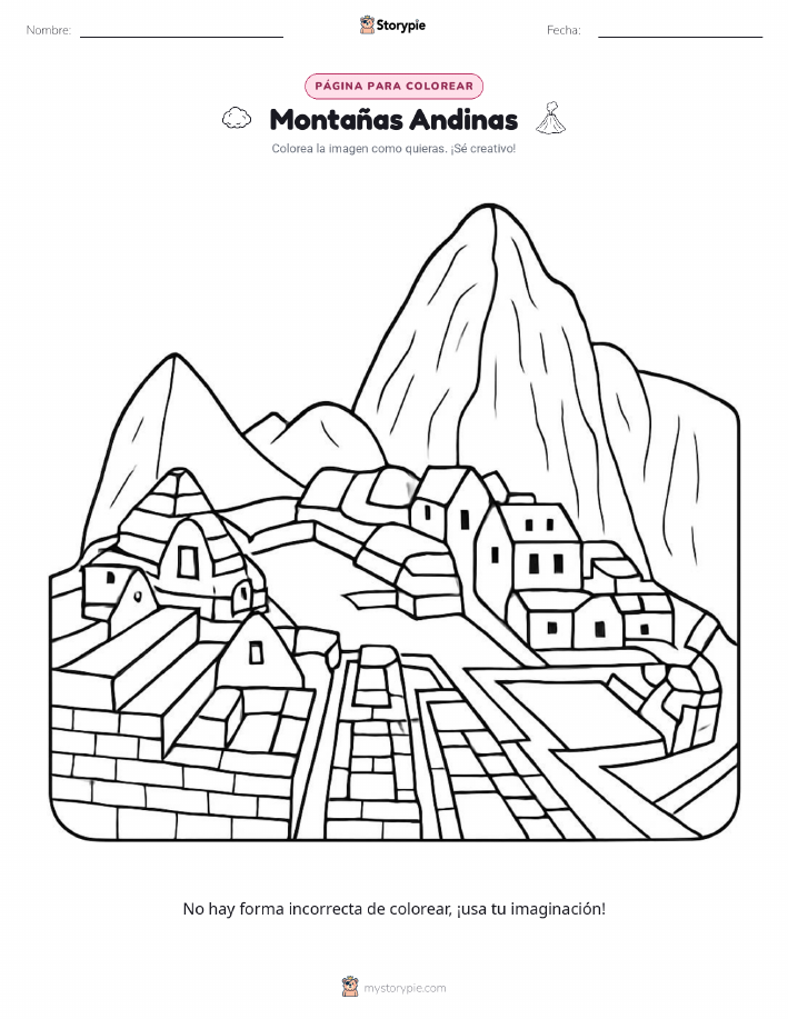 Página para Colorear