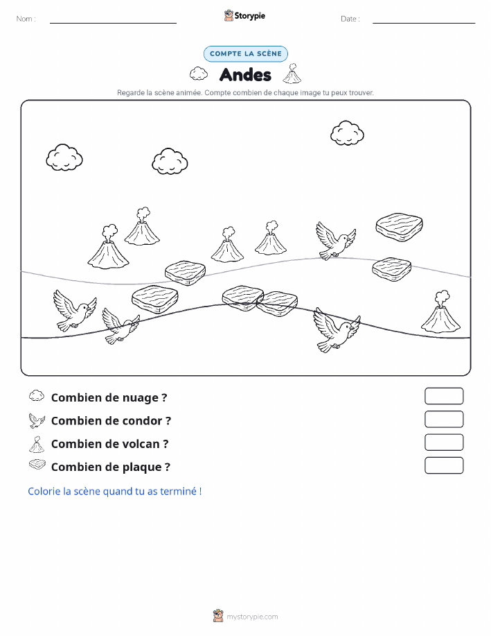 Scène de Comptage