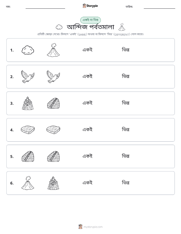 একই বা ভিন্ন