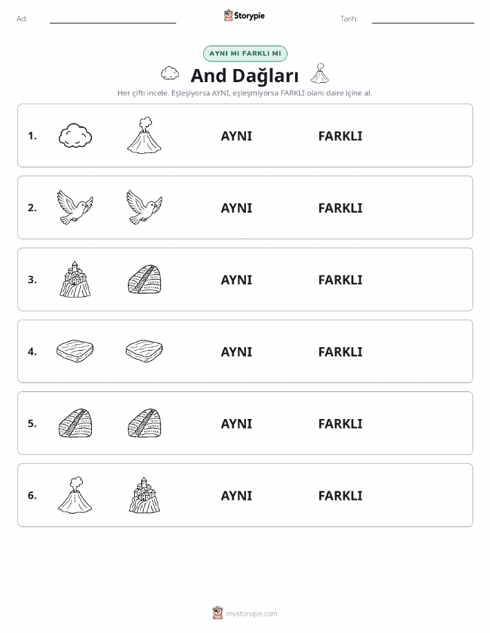 Aynı mı Farklı mı