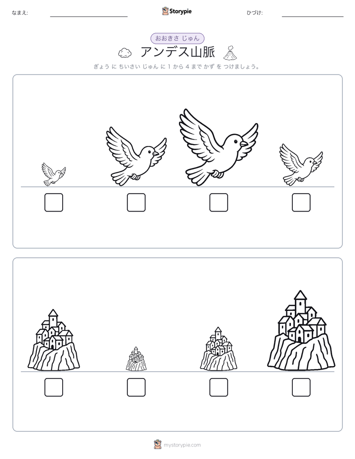 サイズ順