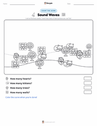 Sound Waves printable worksheet preview