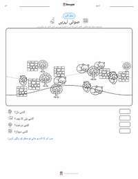 صوتی لہریں پرنٹ کرنے کے قابل ورکشیٹ کا پیش نظارہ