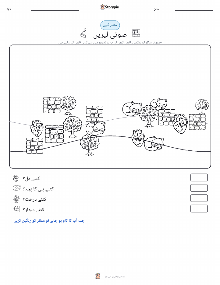 گنتی کا منظر