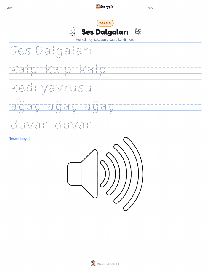 Yazma Pratiği