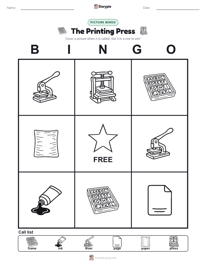 Picture Bingo