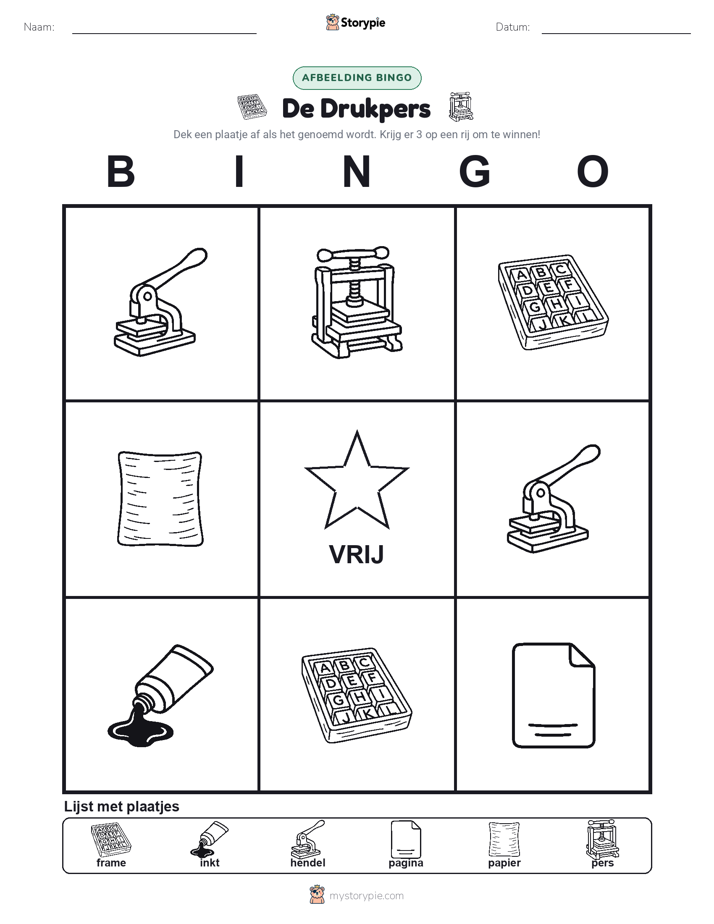 Afbeelding Bingo