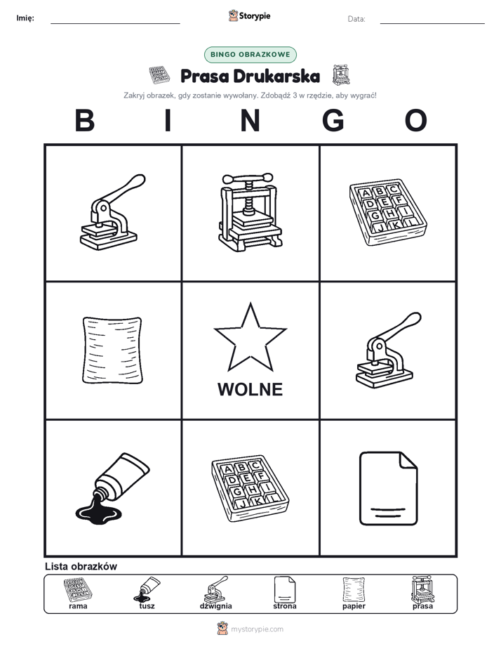 Bingo obrazkowe