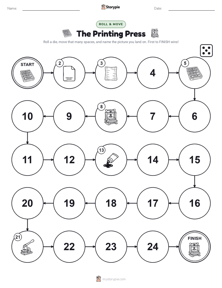 Roll & Move Game