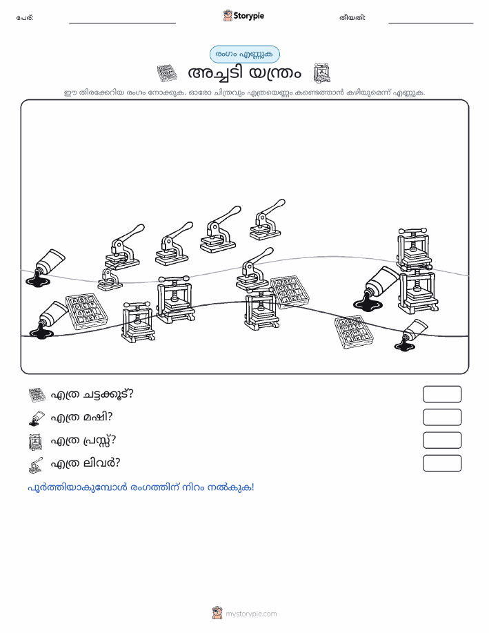 എണ്ണുന്ന ദൃശ്യങ്ങൾ