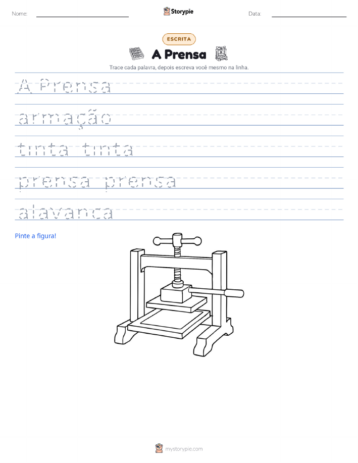 Prática de Escrita