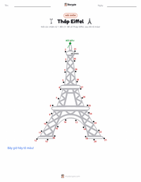 Xem trước tài liệu in sẵn Tháp Eiffel