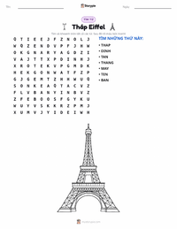 Xem trước tài liệu in sẵn Tháp Eiffel