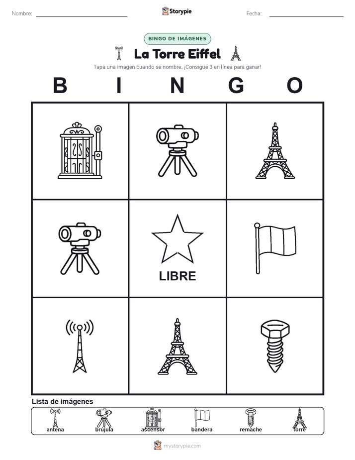 Bingo de Imágenes