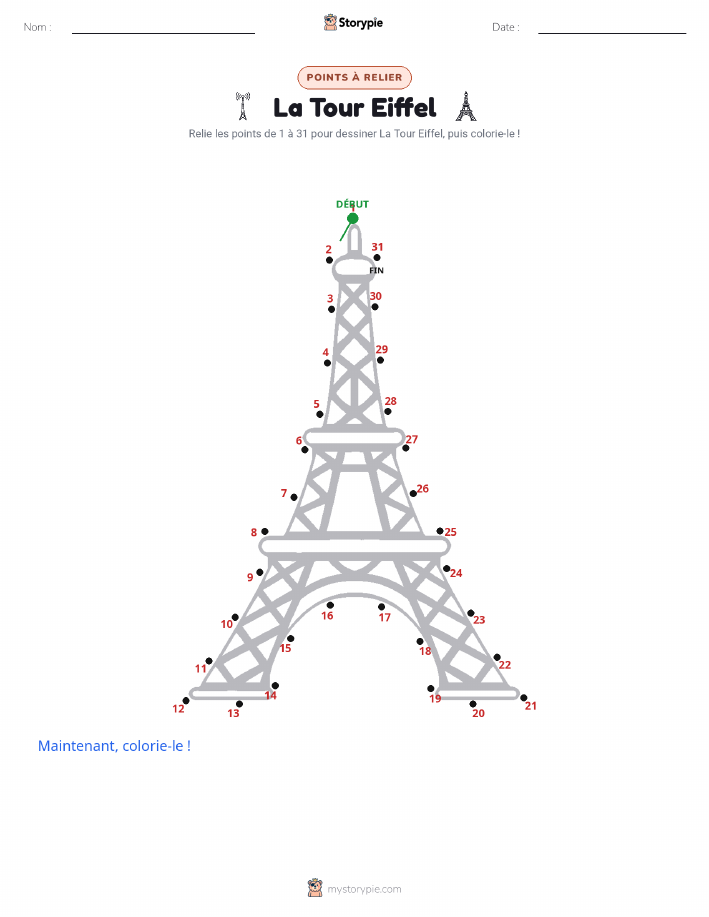 Relie les points