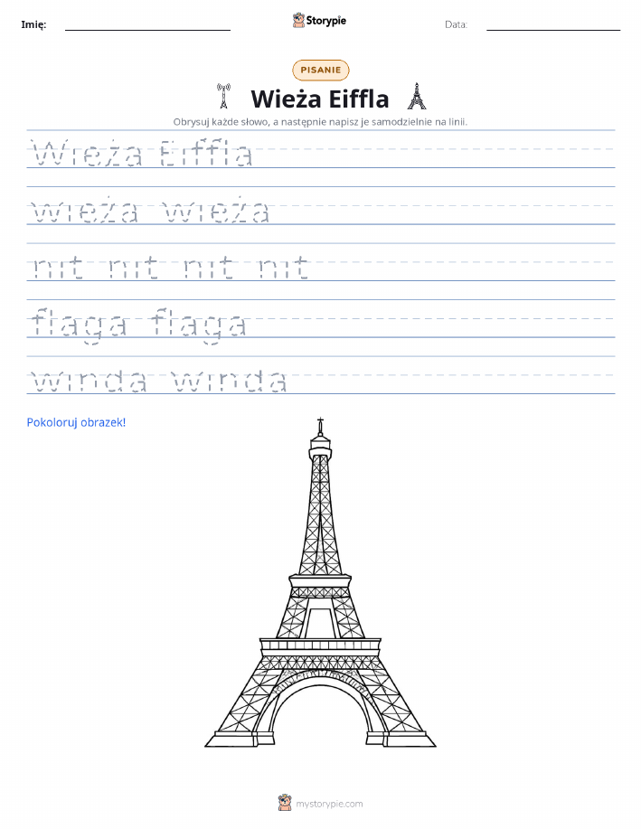Ćwiczenie Pisania