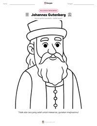Prabaca lembar kerja cetak Johannes Gutenberg