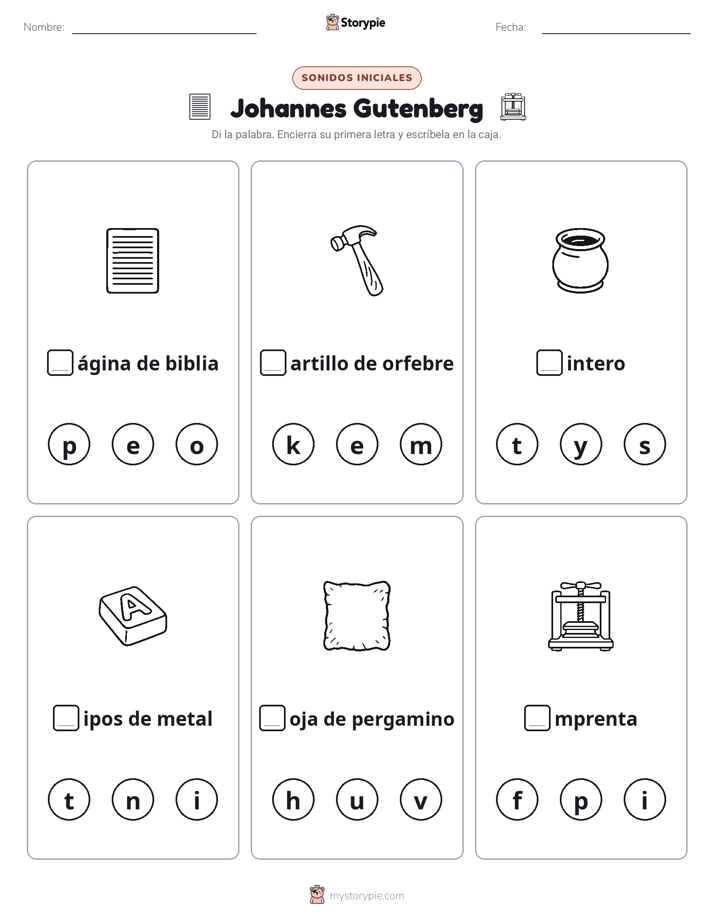 Sonidos Iniciales