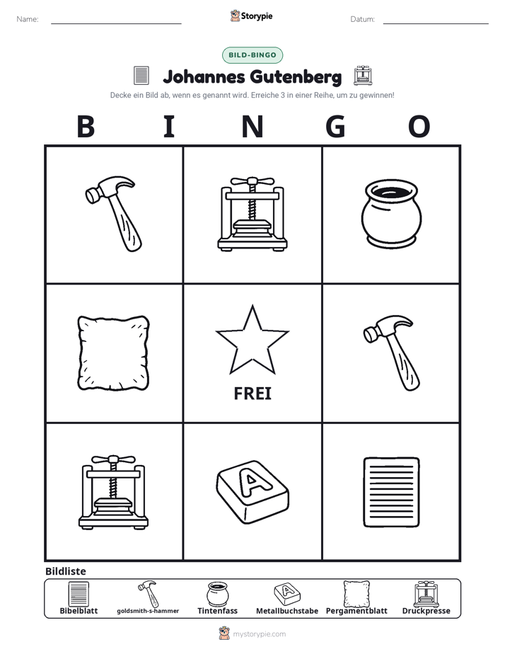 Bild-Bingo