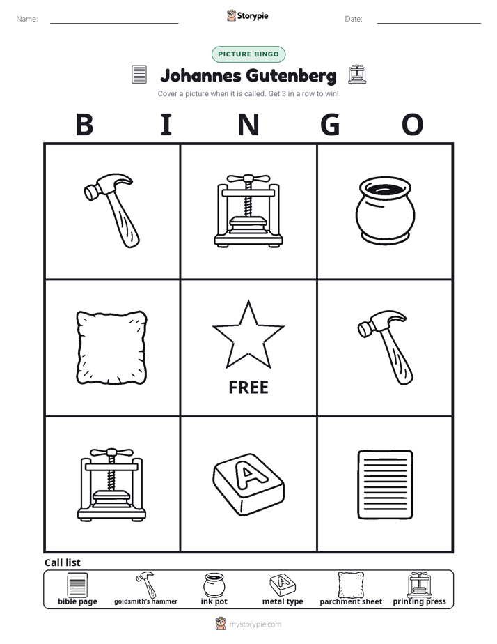 Picture Bingo