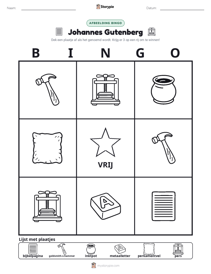 Afbeelding Bingo