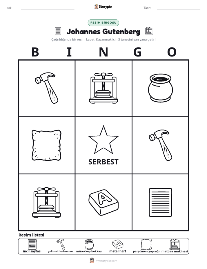 Resim Bingo