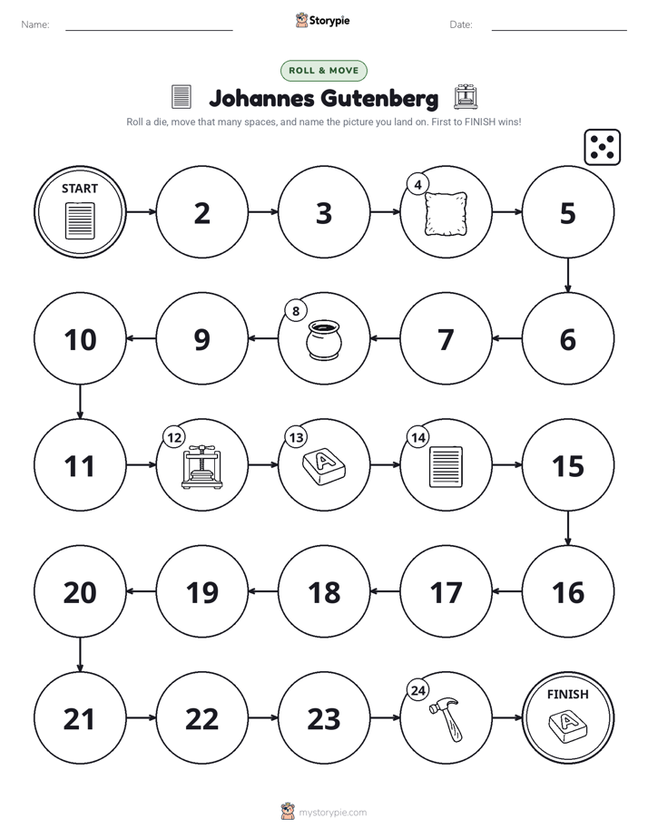Roll & Move Game