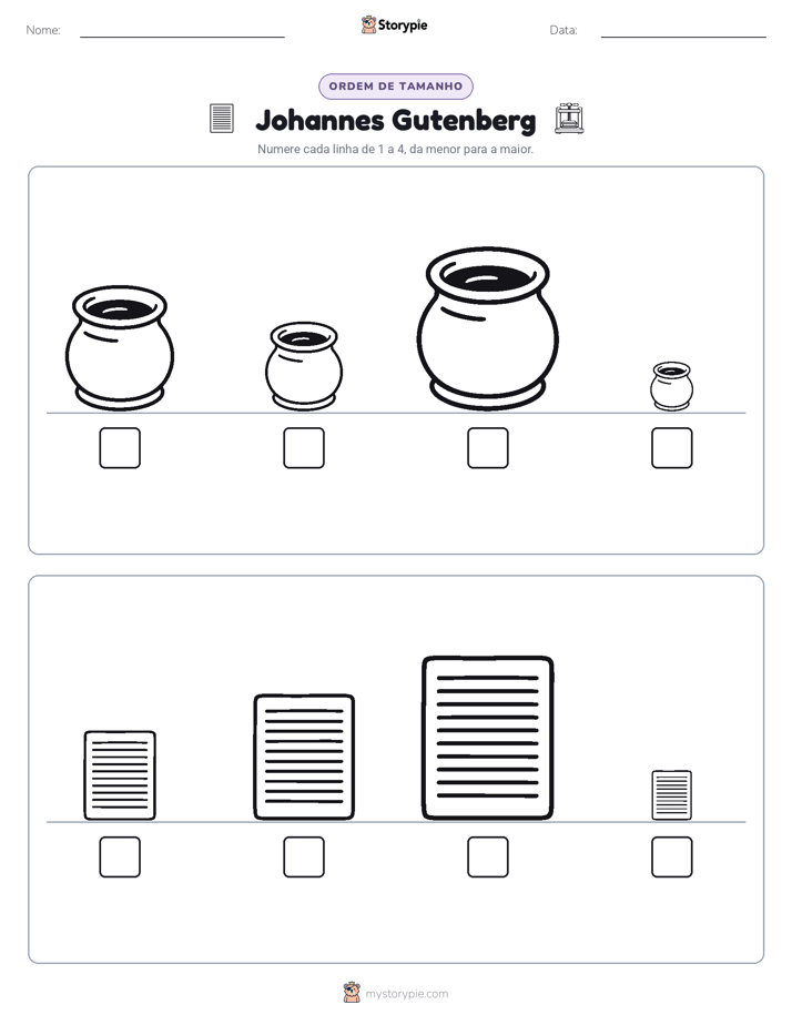 Ordem de Tamanho