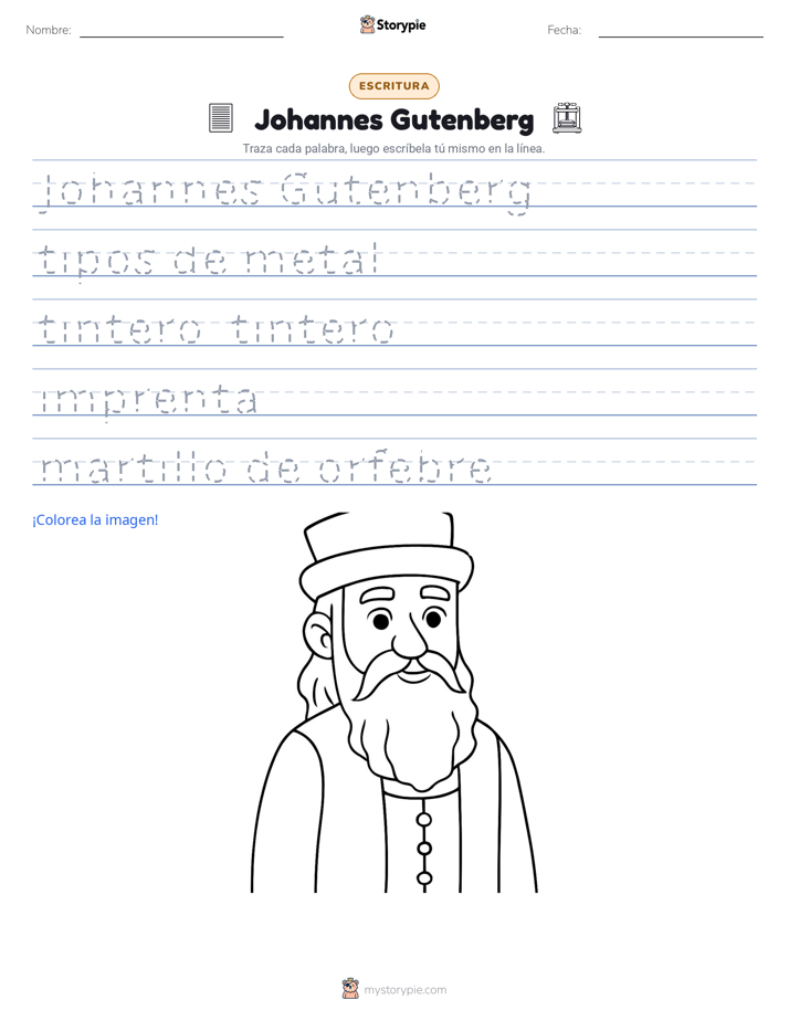 Práctica de Escritura