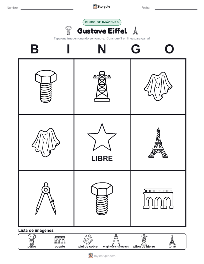 Bingo de Imágenes