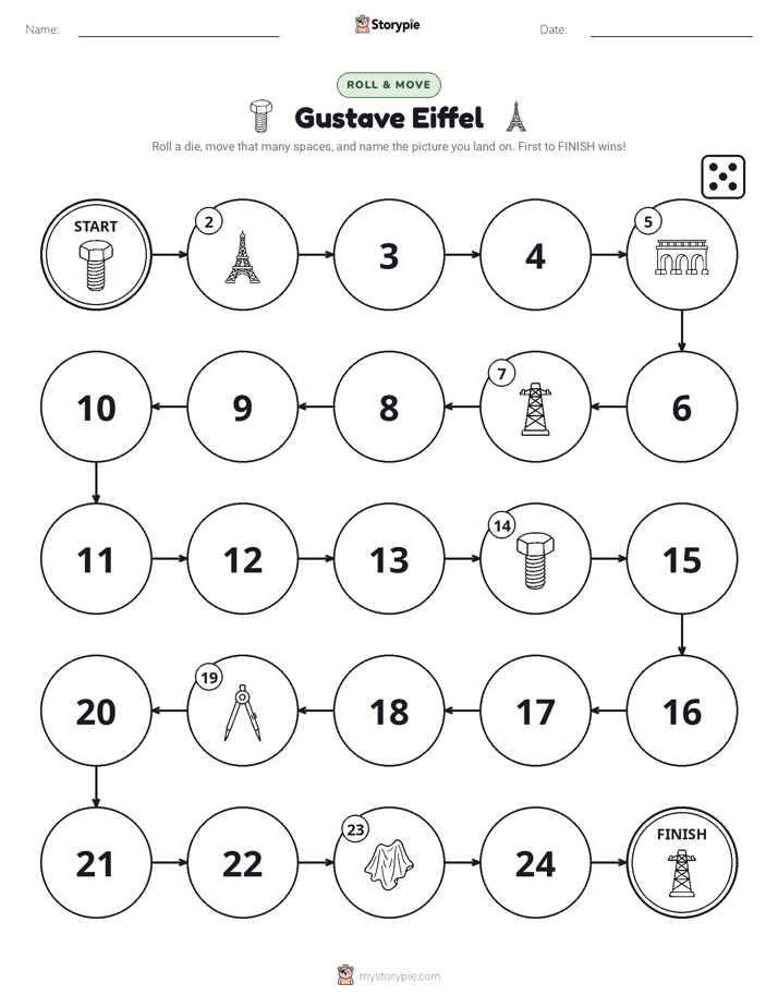 Roll & Move Game