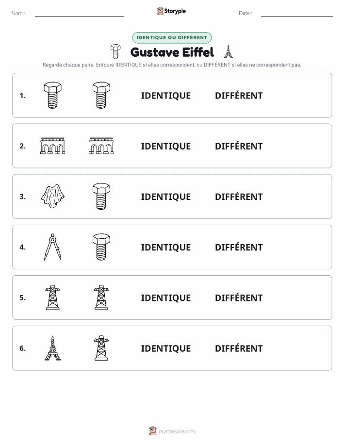 Identique ou Différent