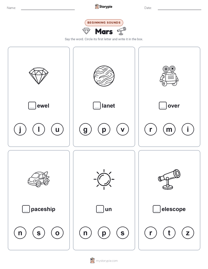 Beginning Sounds