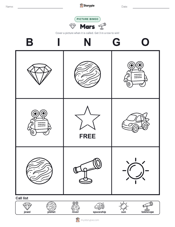 Picture Bingo