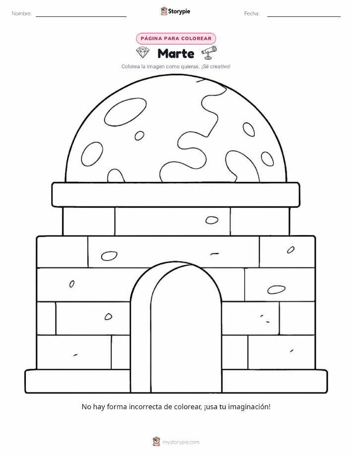 Página para Colorear