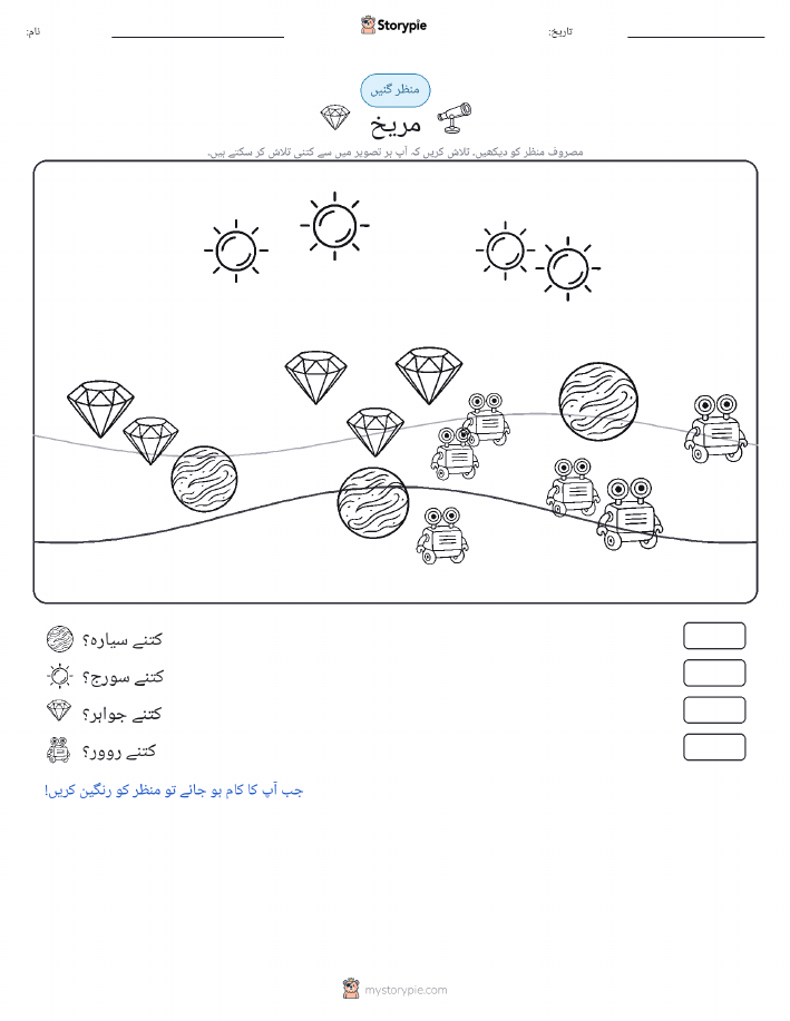 گنتی کا منظر